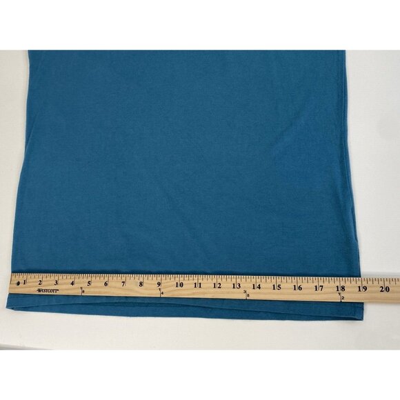 Barbour Pullover Men’s Small Blue Teal Logo Spellout Long Sleeve Tee Light - Picture 9 of 12